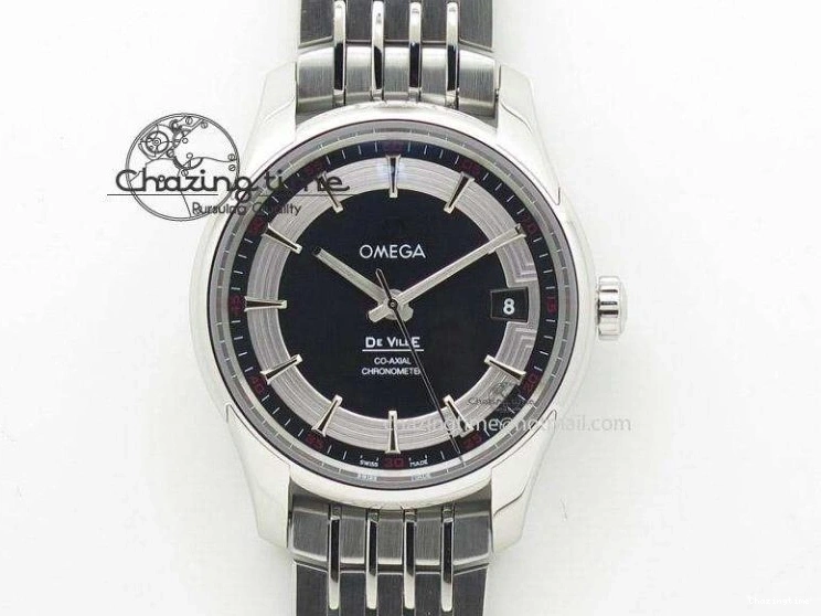 0301 Planet Ocean Professional Rose Gold Liquid Metal V6F 42mm On Black Rubber Strap A Vibrant 8266